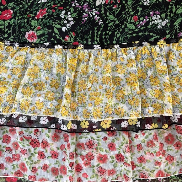 Mango Mini Skirt Tiered - Picture 5 of 5